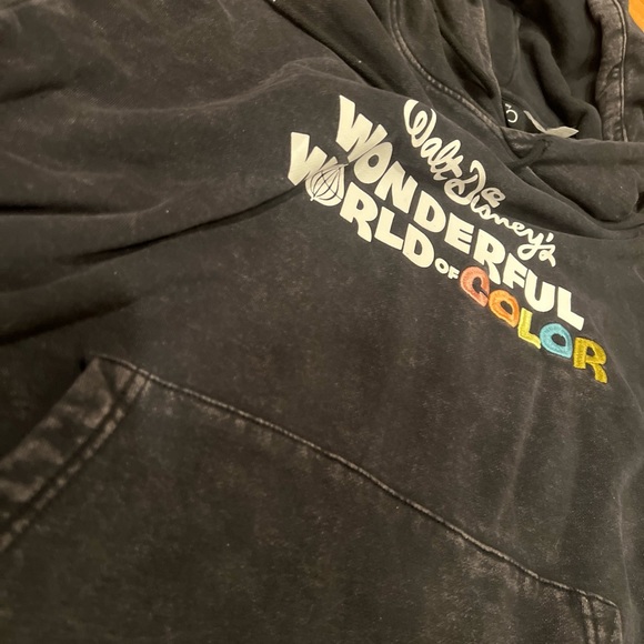 Walt Disney's Wonderful World of Color Every Sunday Evening Black Sweatshirt XXL - Picture 6 of 7